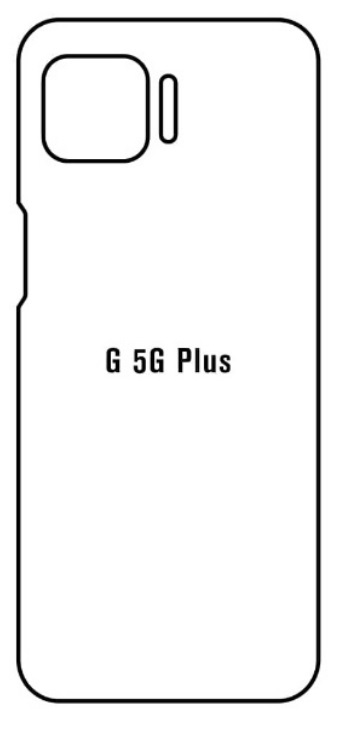 Hydrogel - matná zadní ochranná fólie - Motorola Moto G 5G Plus