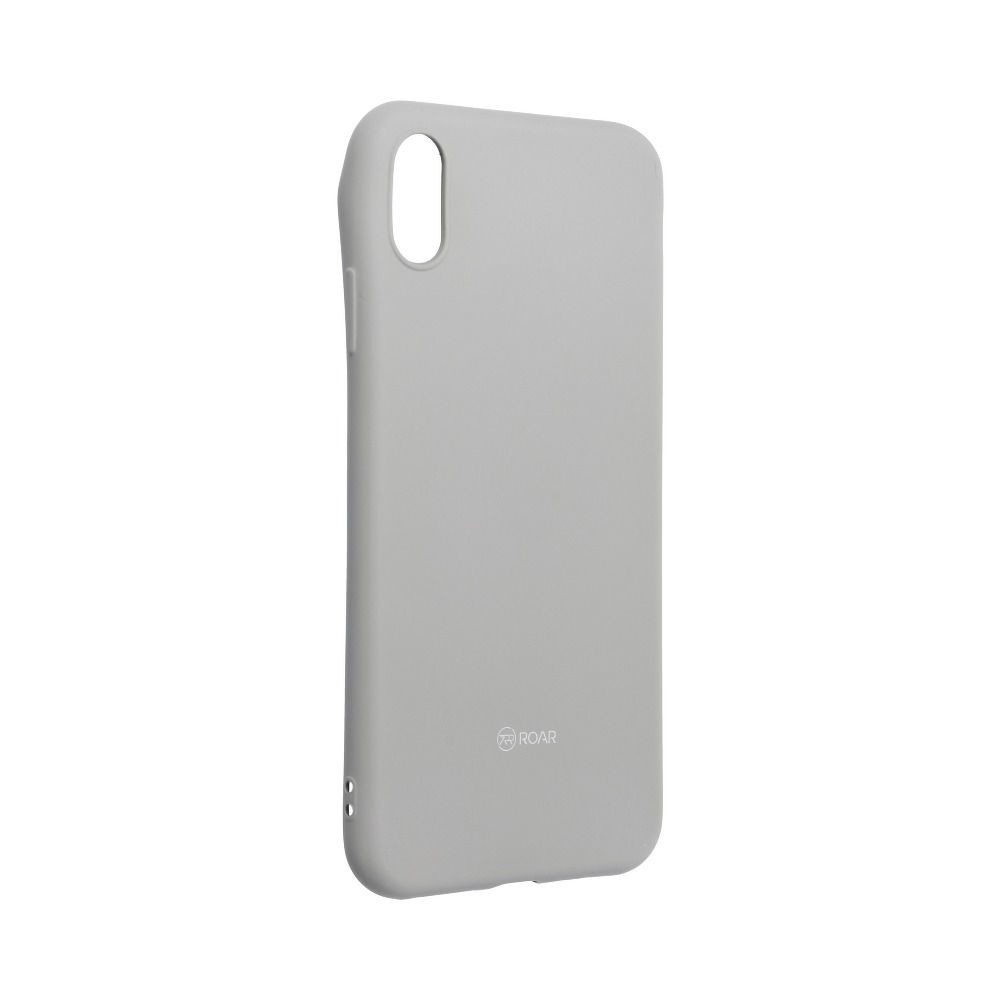 Roar Colorful Jelly Case -  iPhone XS Max šedý