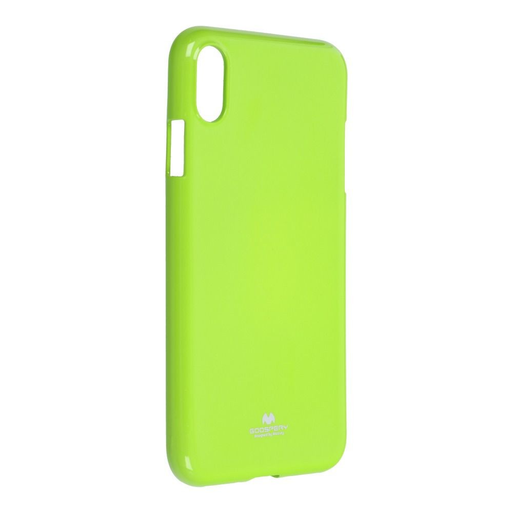 Jelly Case Mercury  iPhone XS Max - žlutý limetkový