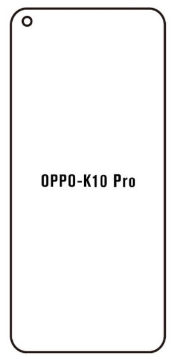 Hydrogel - matná ochranná fólie - OPPO K10 Pro 5G