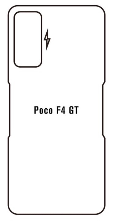 Hydrogel - zadní ochranná fólie - Xiaomi Poco F4 GT