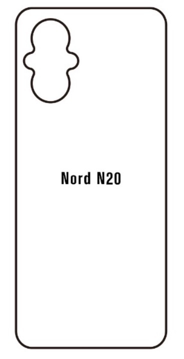 Hydrogel - zadní ochranná fólie - OnePlus Nord N20 5G