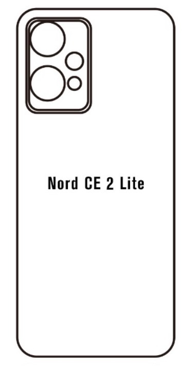 Hydrogel - matná zadní ochranná fólie - OnePlus Nord CE 2 Lite 5G