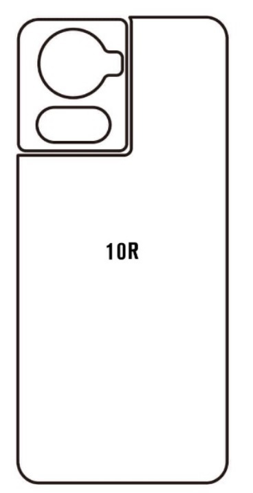 Hydrogel - matná zadní ochranná fólie - OnePlus 10R