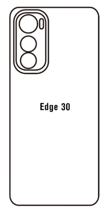 Hydrogel - zadní ochranná fólie - Motorola Edge 30