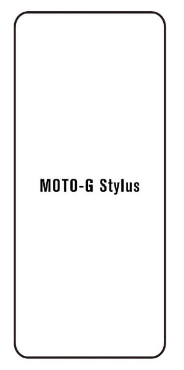 Hydrogel - ochranná fólie - Motorola Moto G Stylus 5G, typ výřezu 2