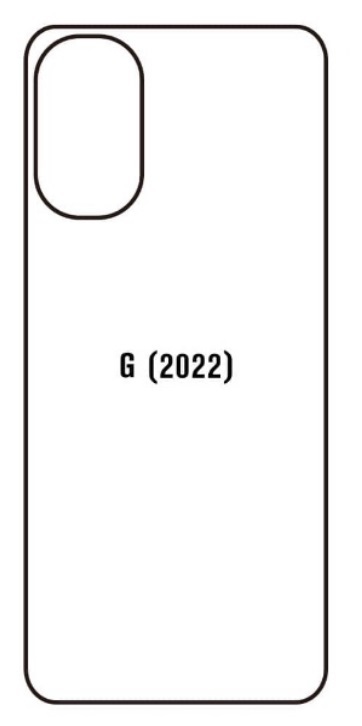 Hydrogel - zadní ochranná fólie - Motorola Moto G (2022)