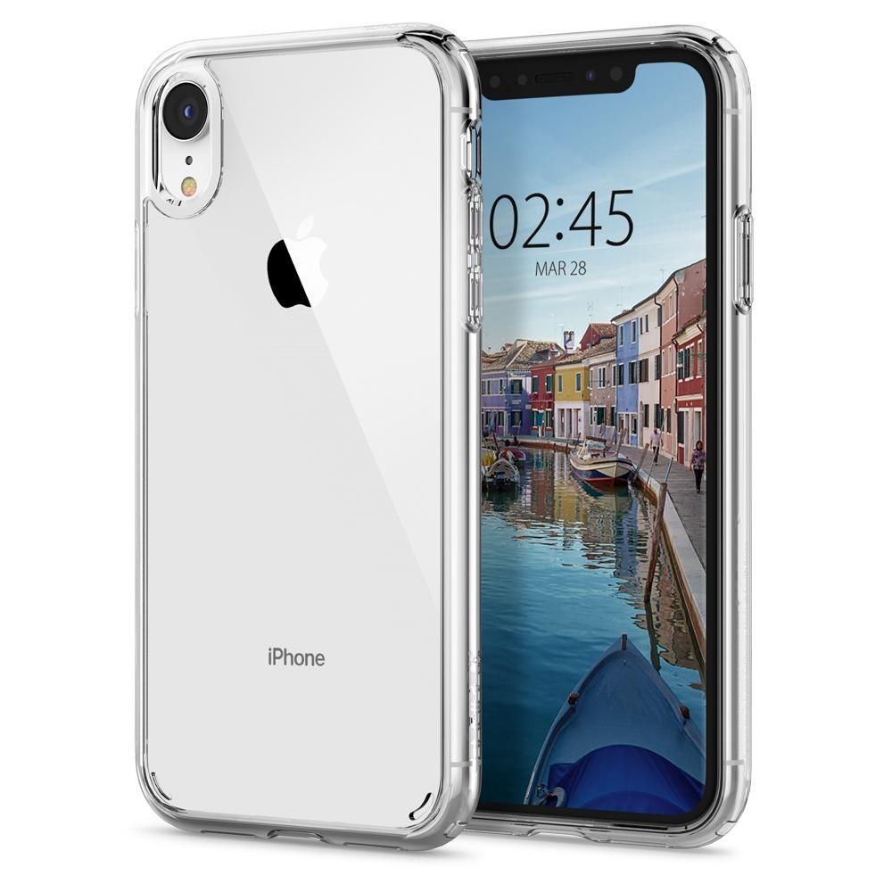 KRYT SPIGEN ULTRA HYBRID iPhone XR CRYSTAL CLEAR