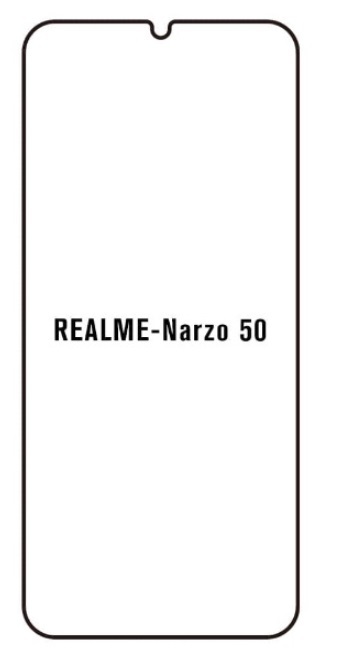Hydrogel - matná ochranná fólie - Realme Narzo 50 5G