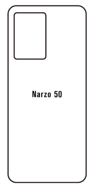 Hydrogel - zadní ochranná fólie - Realme Narzo 50 5G