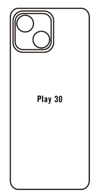 Hydrogel - matná zadní ochranná fólie - Huawei Honor Play 30