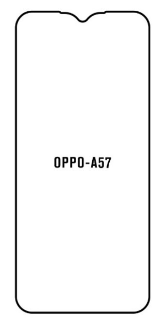 Hydrogel - matná ochranná fólie - OPPO A57 4G