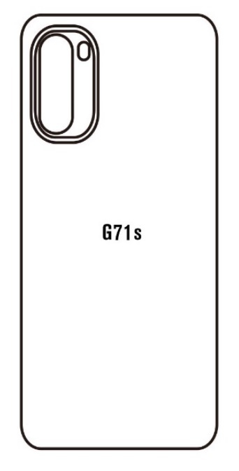 Hydrogel - matná zadní ochranná fólie - Motorola Moto G71s