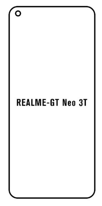 Hydrogel - matná ochranná fólie - Realme GT Neo 3T
