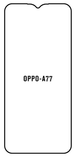 Hydrogel - matná ochranná fólie - OPPO A77 5G