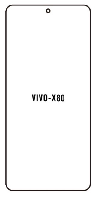 Hydrogel - Privacy Anti-Spy ochranná fólie - Vivo X80