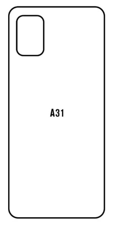 Hydrogel - zadní ochranná fólie - Samsung Galaxy A31