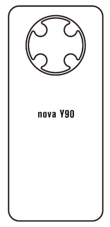 Hydrogel - zadní ochranná fólie - Huawei Nova Y90