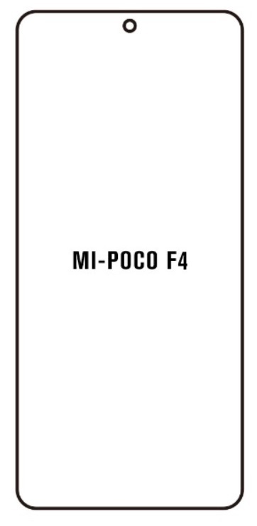Hydrogel - matná ochranná fólie - Xiaomi Poco F4
