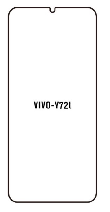 Hydrogel - matná ochranná fólie - Vivo Y72t