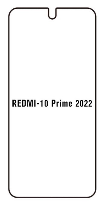 Hydrogel - matná ochranná fólie - Xiaomi Redmi 10 Prime 2022