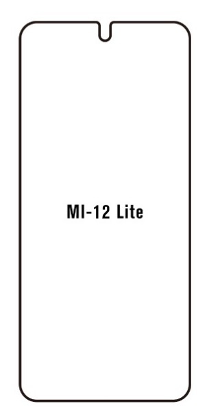 Hydrogel - matná ochranná fólie - Xiaomi 12 Lite