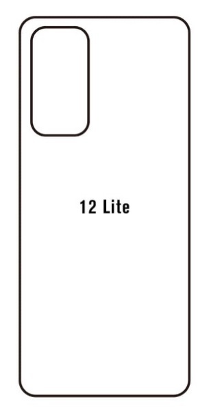 Hydrogel - matná zadní ochranná fólie - Xiaomi 12 Lite