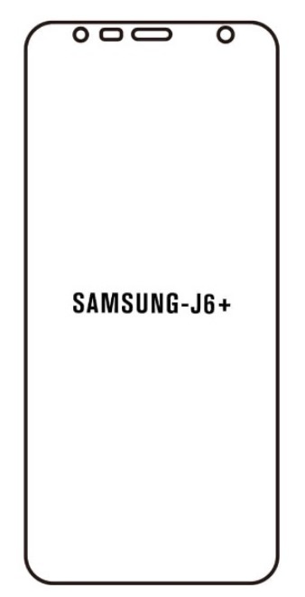 Hydrogel - Privacy Anti-Spy ochranná fólie - Samsung Galaxy J6+