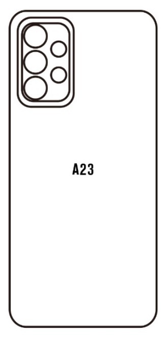 Hydrogel - zadní ochranná fólie - Samsung Galaxy A23 5G