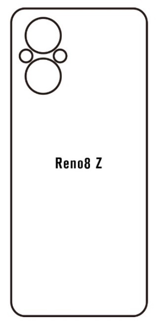 Hydrogel - zadní ochranná fólie - OPPO Reno8 Z 5G