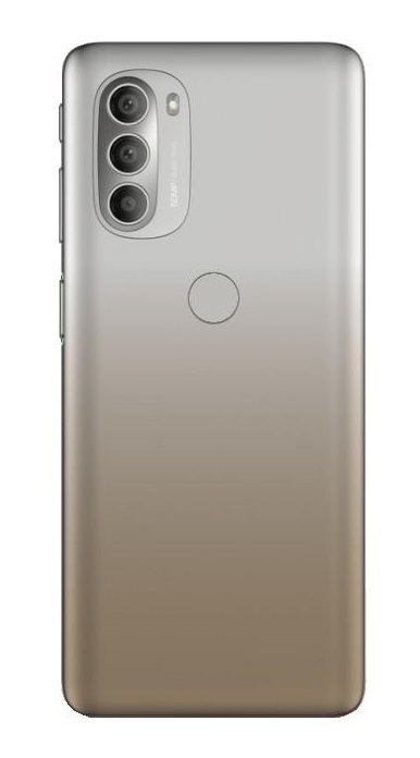 Motorola Moto G51 - Zadní kryt baterie - Silver (náhradní díl)