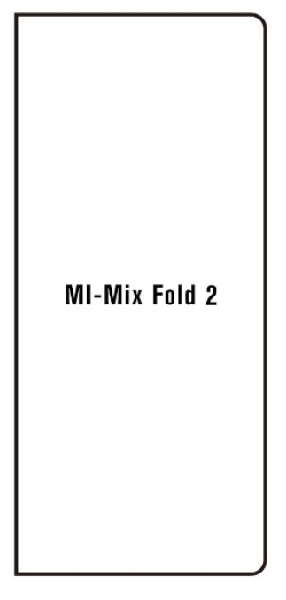 Hydrogel - ochranná fólie - Xiaomi Mi Mix Fold 2 (pravá)
