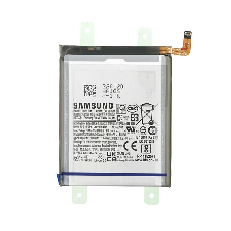 Baterie Samsung EB-BS908ABY pro Samsung Galaxy S22 Ultra Li-Ion 5000mAh OEM