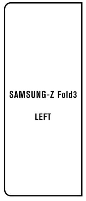 Hydrogel - ochranná fólie - Samsung Galaxy Z Fold 3 5G (levá vnitřní)