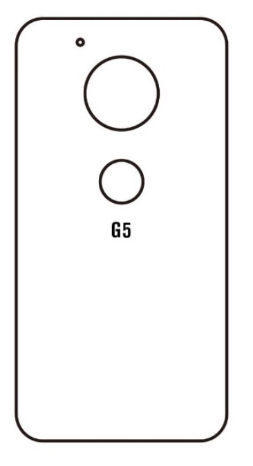 Hydrogel - zadní ochranná fólie - Motorola Moto G5