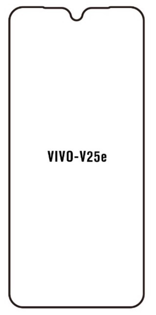 Hydrogel - matná ochranná fólie - Vivo V25e