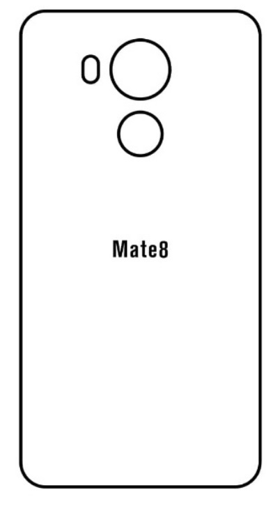 Hydrogel - zadní ochranná fólie - Huawei Mate 8