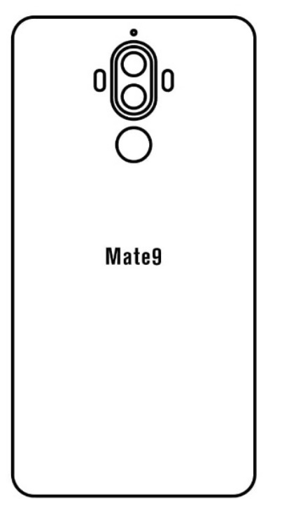 Hydrogel - zadní ochranná fólie - Huawei Mate 9