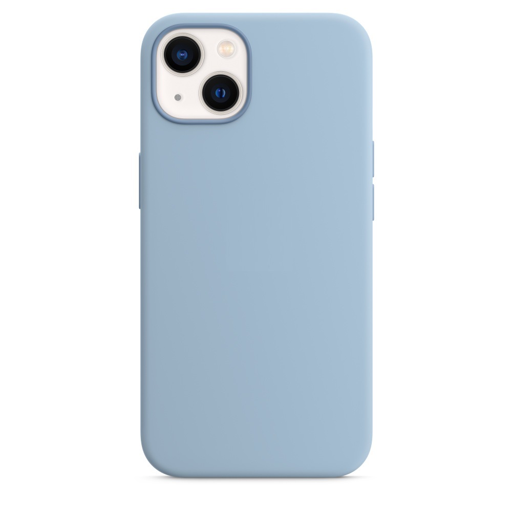 iPhone 13 mini Silicone Case s MagSafe - Blue Fog