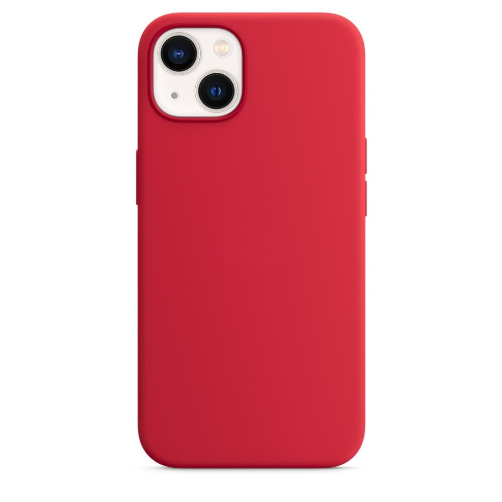 iPhone 13 mini Silicone Case s MagSafe - (PRODUCT)RED™