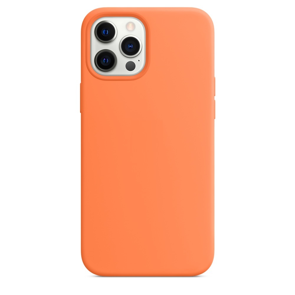 iPhone 12 Pro Max Silicone Case s MagSafe - Kumquat