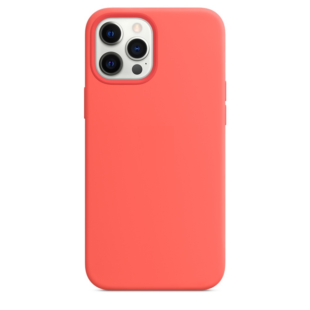 iPhone 12 Pro Max Silicone Case s MagSafe - Pink Citrus