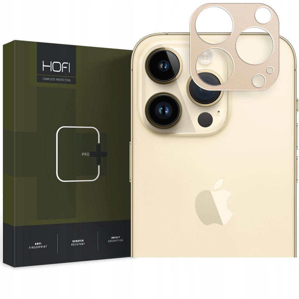OCHRANA FOTOAPARÁTU HOFI ALUCAM PRO+ iPhone 14 Pro / 14 Pro Max GOLD
