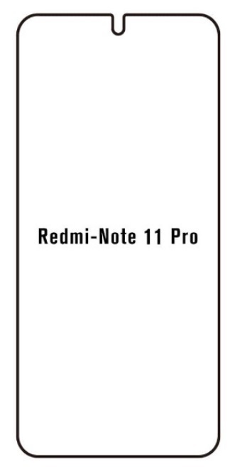 Hydrogel - matná ochranná fólie - Xiaomi Redmi Note 11 Pro/11 Pro 5G