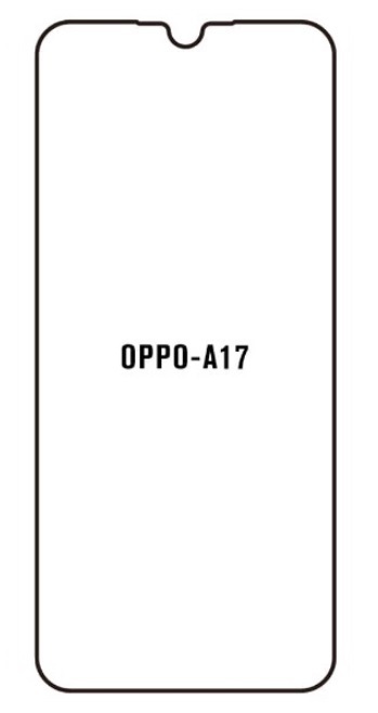 Hydrogel - matná ochranná fólie - OPPO A17