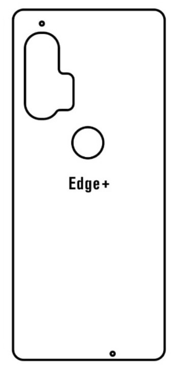 Hydrogel - matná zadní ochranná fólie - Motorola Edge+ Plus