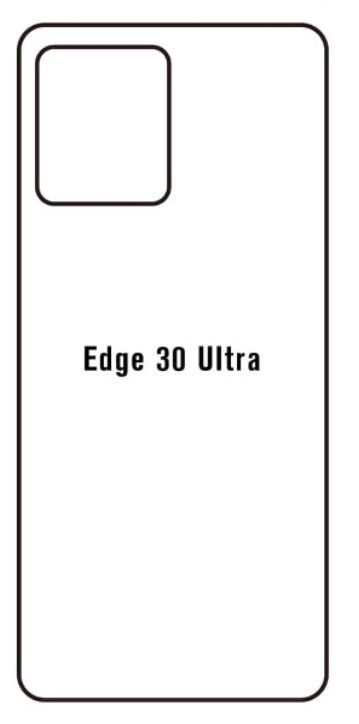 Hydrogel - matná zadní ochranná fólie - Motorola Edge 30 Ultra