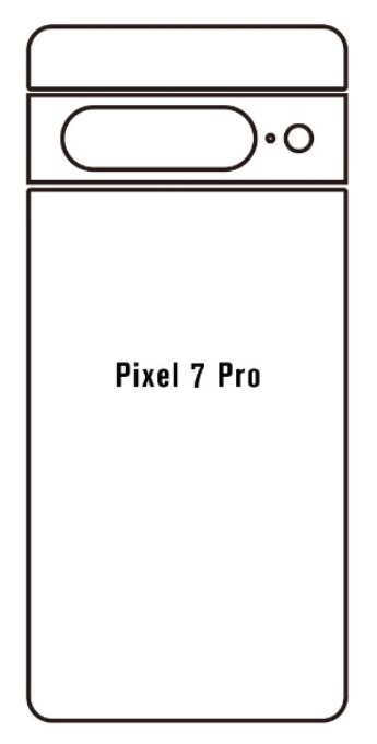 Hydrogel - matná zadní ochranná fólie - Google Pixel 7 Pro