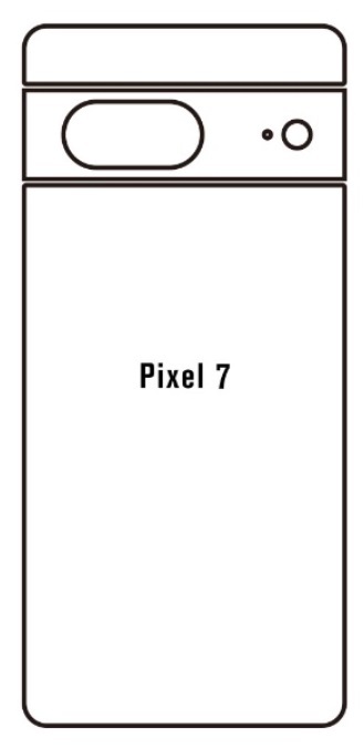 Hydrogel - zadní ochranná fólie - Google Pixel 7