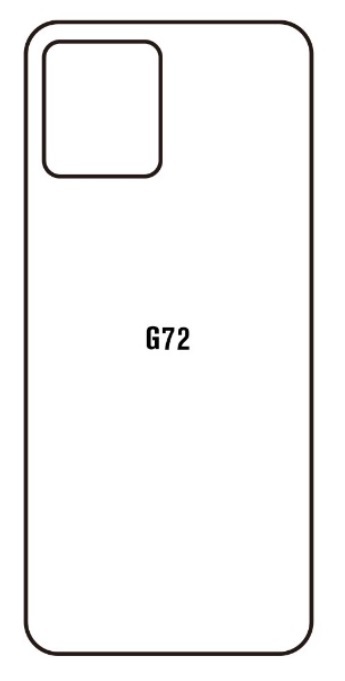 Hydrogel - zadní ochranná fólie - Motorola Moto G72
